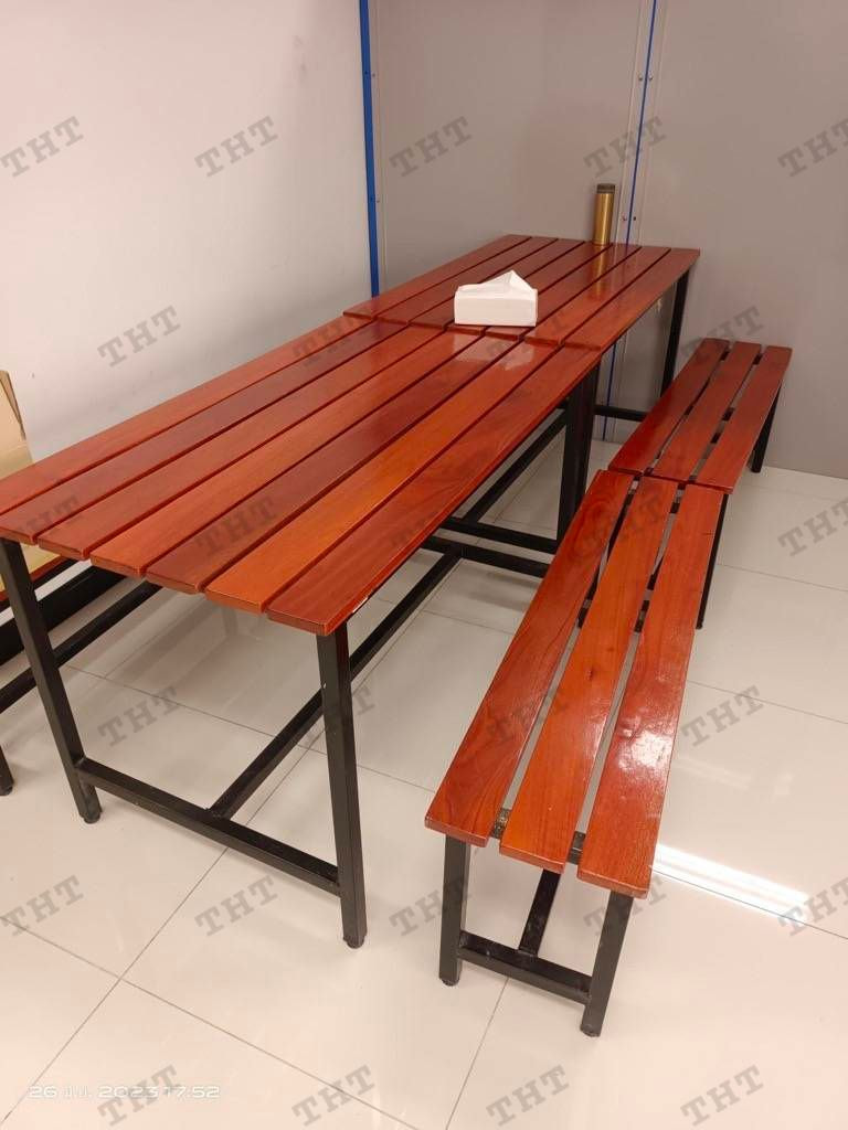 โต๊ะโรงอาหารไม้เต็ง SMART SKU: 06395493